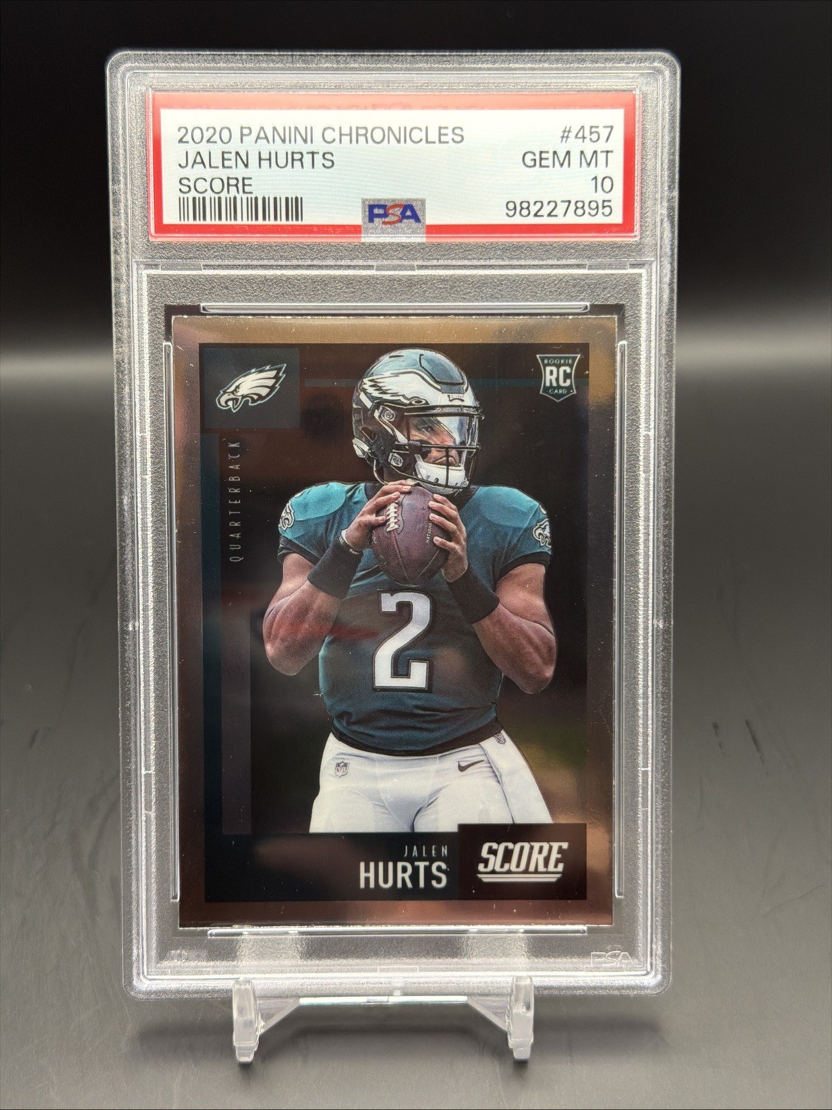Jalen Hurts Panini Chronicles Score #457 Base