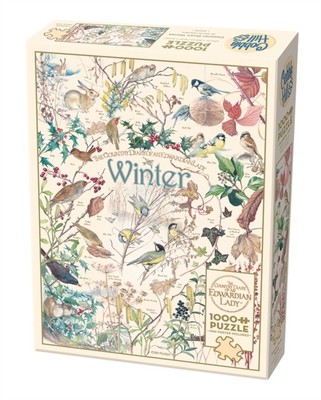 Country Diary Winter 1000-teiliges Puzzle - neues Taschenbuch - E245z