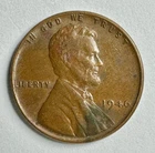 1946 Lincoln Obverse Wheat Ears Reverse 1 Cent Circulated Coin 9016+