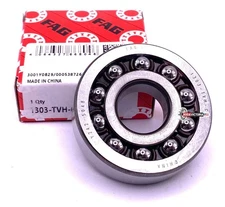FAG 1303 TVH C3 Self-Aligning Ball Bearing 17x47x14 mm