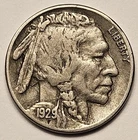 1929 S Buffalo Nickel - Better Date US Coin!