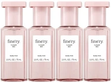 (4-Pack) Fine'ry Body Mist Fragrance Spray - FLOWER BED - 2.5Oz(75mL(f)