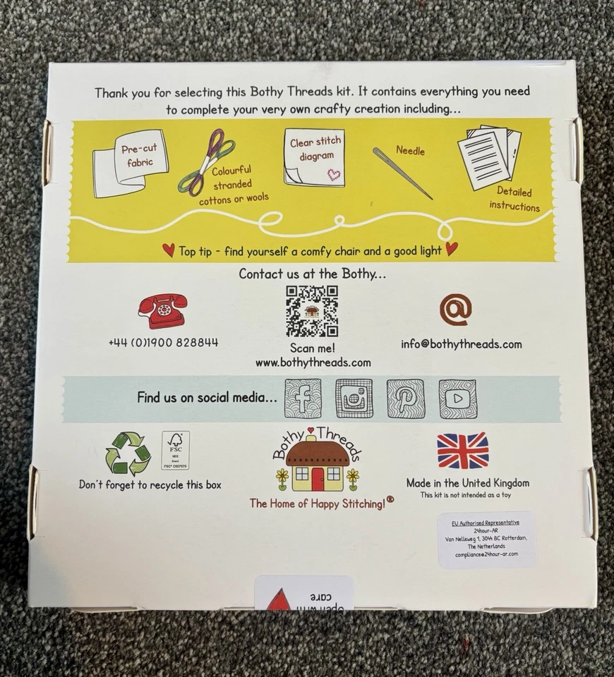 Bothy Threads Counted Cross Stitch Kit - Walk On The Wild Side XSK26 - Image 2 of 2