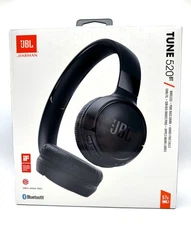 JBL Tune 520BT Bluetooth On-Ear Headphones - Black