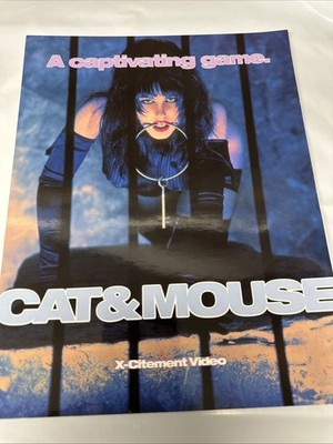 Cat And Mouse Brandy Alexandre Jeanna Fine Promo Ad SLICK