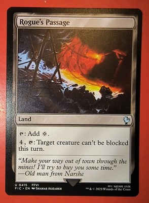 MTG, MAGIC: ROGUE'S PASSAGE  FIC, UNCOMMON,  0415 - NM - REGULAR FINISH 