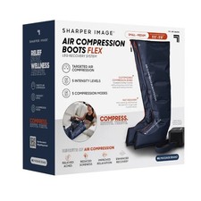 Sharper Image Air Compression Boots Flex Leg Recovery System, Small / medium