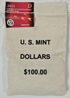 2021-D $100 FV U.S. Mint UNC Virginia American Innovation Dollars Sewn Bag