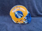 New ListingJohn Elway signed USFL Oakland Invaders Mini Helmet - HOF, John Elway Hologram