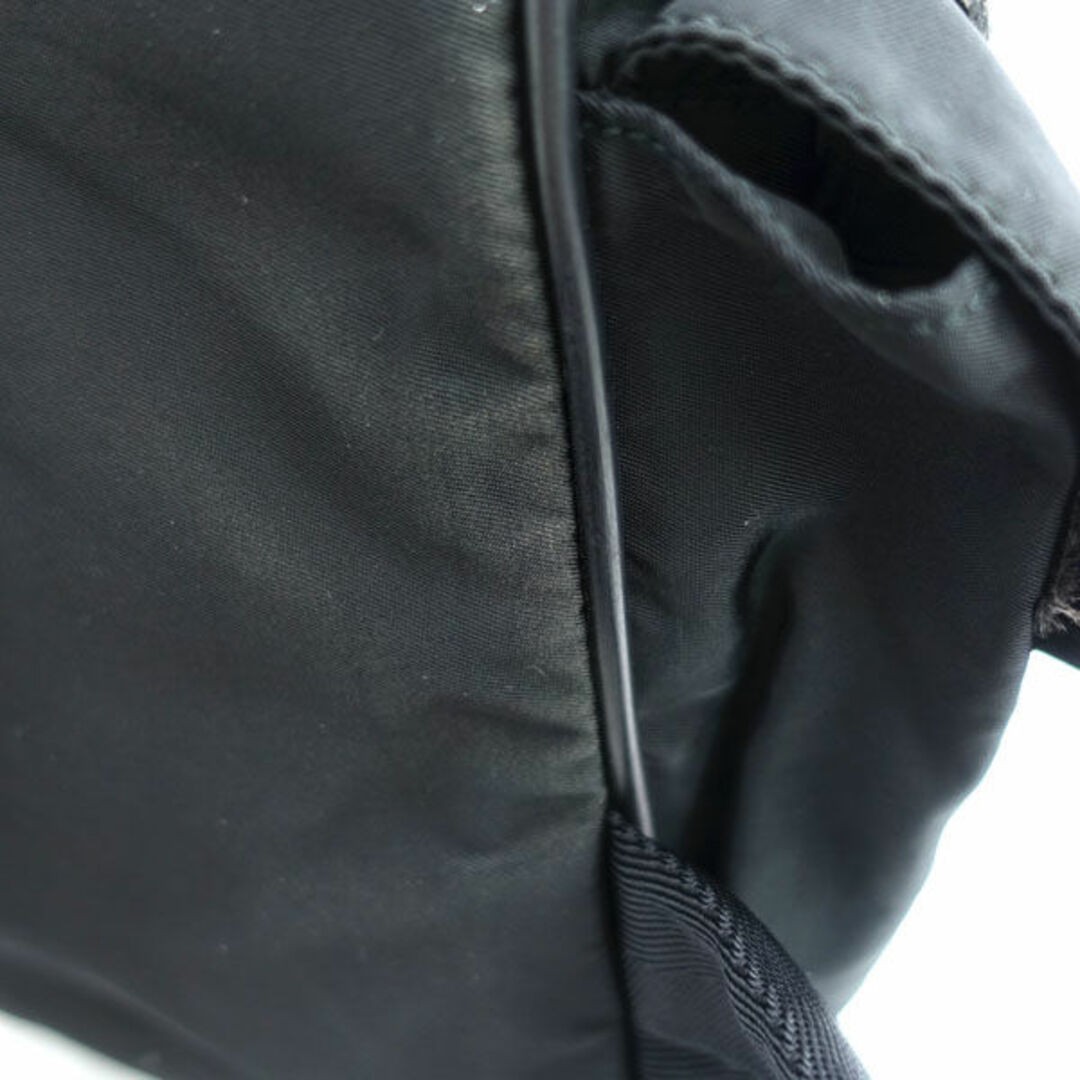 PRADA shoulder bag body bag nylon black brand used 0990014548 thumbnail 7