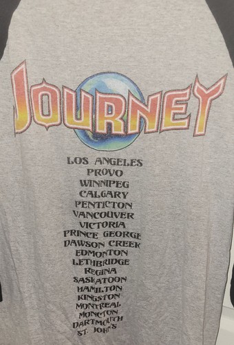 Reise T-Shirt San Francisco Fest 2014 Rock Konzert Tee Oberteil Erwachsene Large gebraucht - Bild 4 von 5