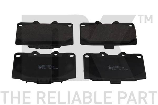 NK Bremsbelagsatz Scheibenbremse 224412 FüR S14 Nissan Z32 Impreza 300ZX 200SX-image