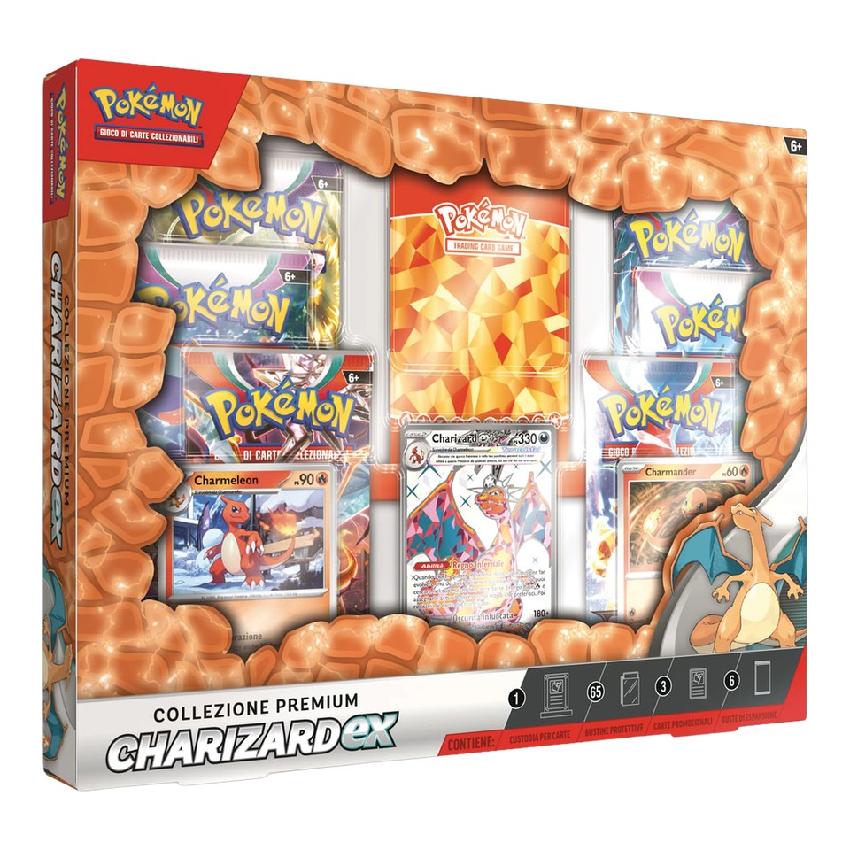 Pokemon-Scarlatto e Violetto Collezione Premium Charizard ex (IT)