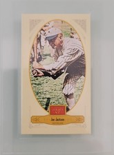 2012 Panini Golden Age Mini Joe Jackson Brown Broad Leaf Back  #9