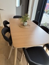 Ercol for John Lewis Shalstone 6-8 Seater Extending Dining Table Oak