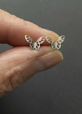 Titanium Butterfly Earrings