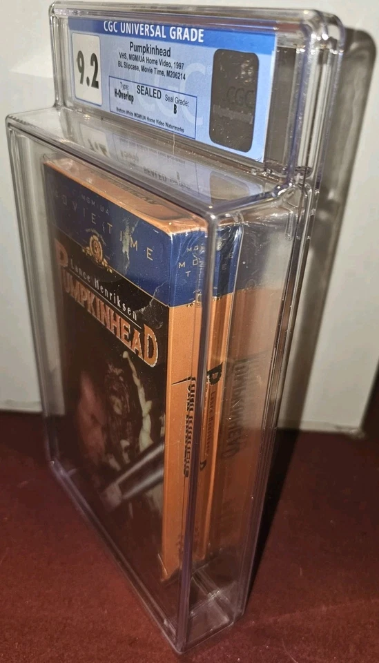 Pumpkinhead Vintage 1989 VHS Brand New Sealed MGM/UA Home Video CGC Graded 9.2 - Image 4 of 4