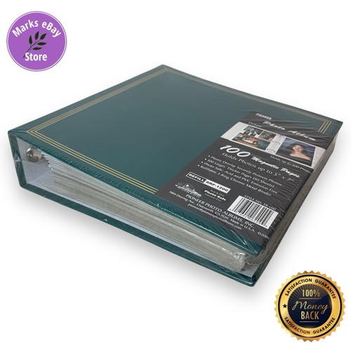 L👀K Pioneer TR-100 magnetisches selbstklebendes Fotoalbum mit 3 Ringen 100 Seiten (50 Blatt) - Bild 3 von 6
