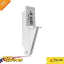 Durable White Jamb Bracket for Lanai Screen Doors, Easy Screw-in Installation