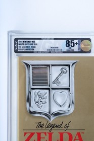 Nintendo NES Retro Gaming Pack (1986 VGA 80)  & The Legend of Zelda (VGA 85+)