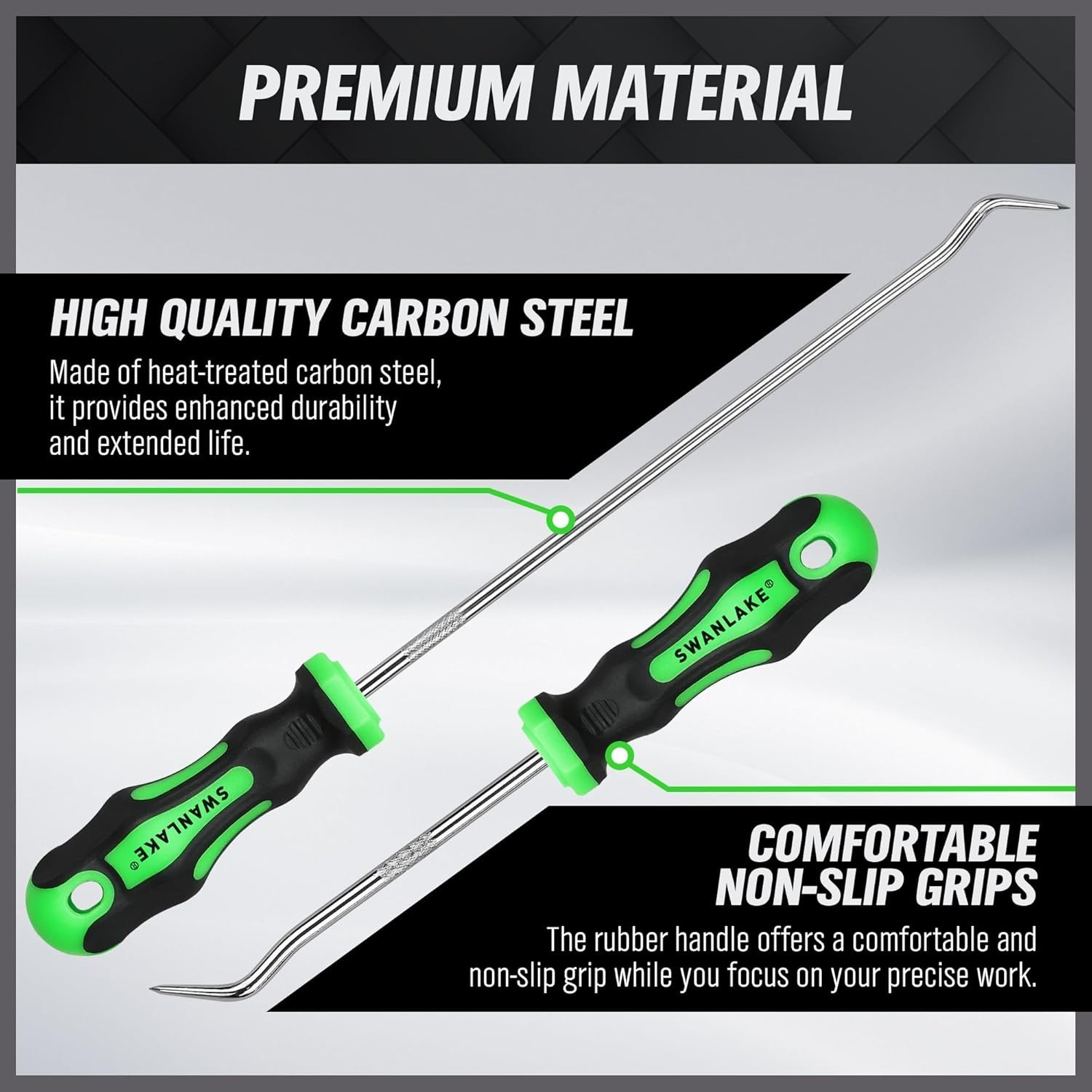 Mini Hook & Pick Set 8-Piece 8.6''- 5.7'' Automotive Tools, Mechanic, Puller DIY