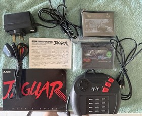 atari jaguar console boxed