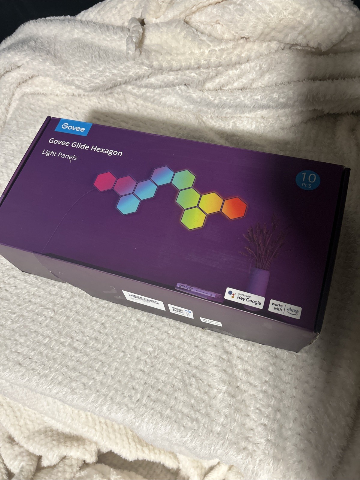 Govee Glide Hexagon LED Light Panels Set of 10 for Wall Decor