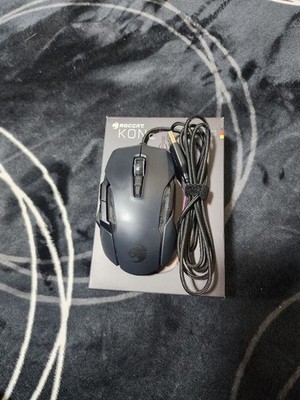 Roccat Kone Wired Gaming Mouse Black Used Tested