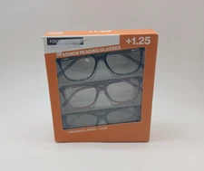 Foster Grant Design Optics Women’s Reading Glasses 3PK +1.25 | Stylish Readers