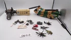 Vintage Galoob Micro Machines Lot Helicopter - Planes - Jets - Spot Light - Tank