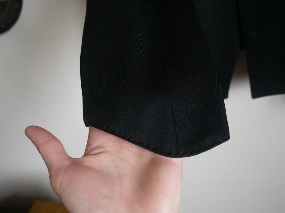 New Julius _7 Julius Julius SS15 Prism Black Western Style Blazer 497JAM2 Size 1 - Image 4 of 4