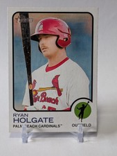 2022 Topps Heritage Minor League #163 Ryan Holgate Card Palm Beach Cardinals