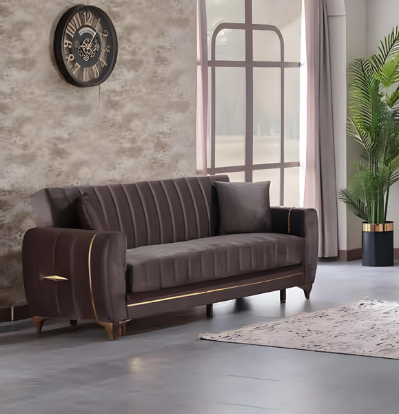 Sofa 3 Sitzer Wohnzimmer Design MöBel Luxus Moderne Dreisitzer Sofa-image