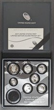 2017 US Limited Edition Silver Proof Set 7 Pieces NO SILVER EAGLE