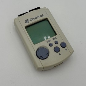 Sega Dreamcast Official Controller Transparent Green w/ Memory Card