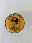 Pittsburgh Pirates 1979 World Series Champions 70's Bucco Logo VINTAGE Lapel Pin