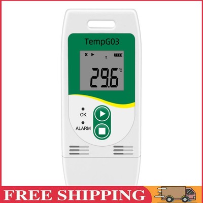 USB Temp & Humidity Data Logger Digital High Precision Recorder 32000 Capacity