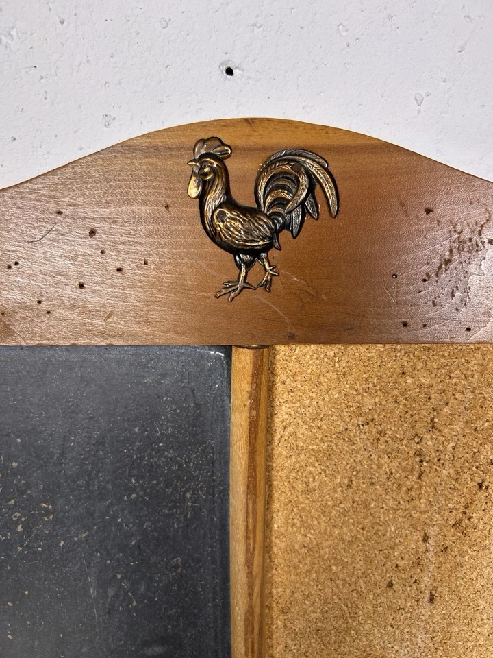 Tablero de tiza vintage de cocina de granja con gallo Foto 4 de 4