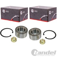 2X A.B.S. RADLAGER-SATZ Vorne Passend FüR Honda Accord Civic CR-V Prelude S2000