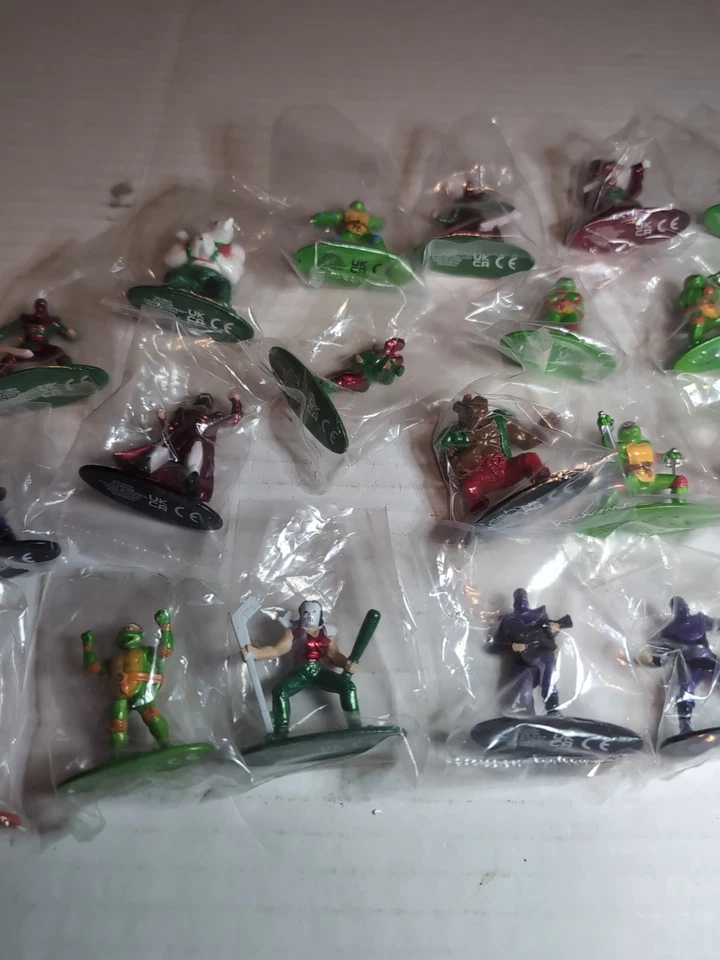 Figuras de Adviento Diecast Tortugas Ninja Adolescentes Mutantes Holiday Metalfigs Completas Foto 4 de 4