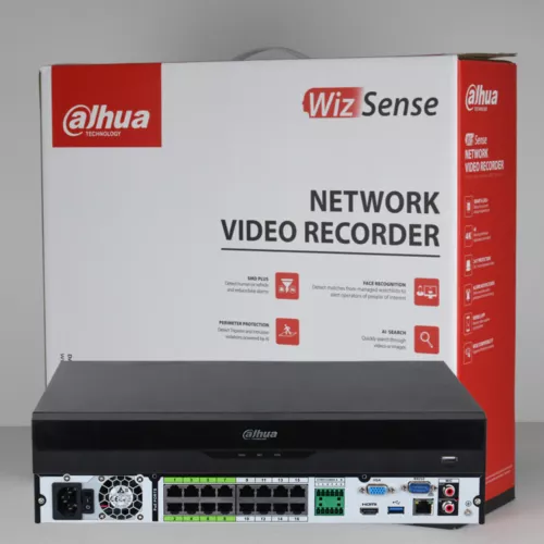 Reconocimiento facial WizSense DAHUA Original NVR5216-16P-EI 16 CANALES 32 MP 16 POE STOCK EN EE. UU. - Imagen 19 de 19