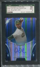 2013 Bowman Sterling Prospect Refractor /25 Dillon Overton #BSAP-DO Auto sgc 9