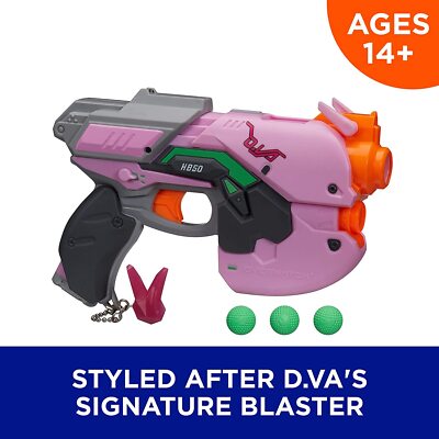 【新品未使用】 NERF OVERWATCH オーバーウォッチ ナーフ D.VA NERF Overwatch D.Va Rival Blaster with 3 Overwatch Rival Rounds | eBay