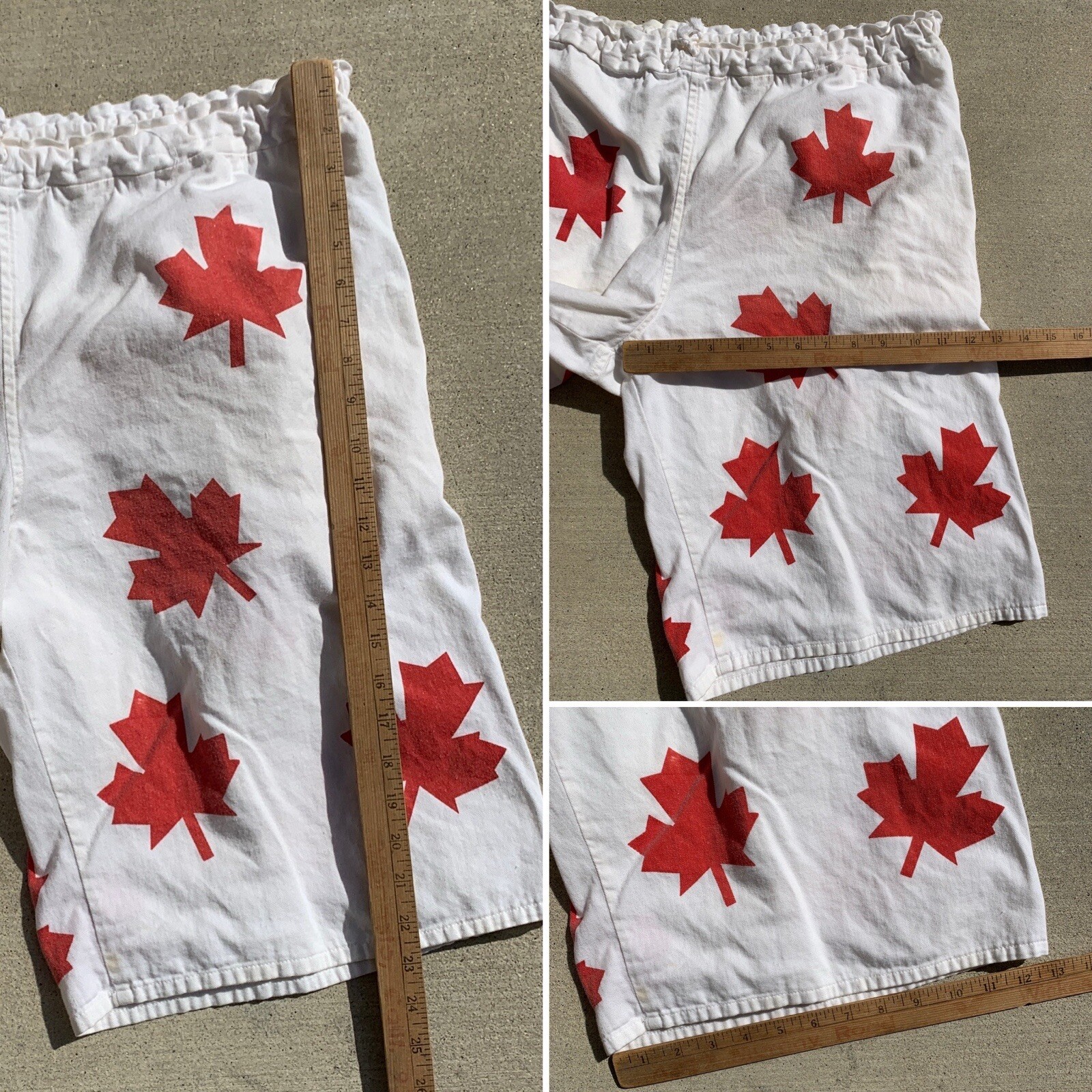 Canada Maple Leaf Canadian Draw String Waist Shor… - image 24