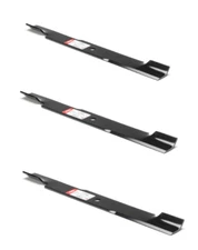 Simplicity 61" Cut Notched High Lift Mower Blades 5022808ASM, Oregon 91-626(3)