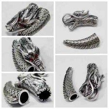 Chinese Dragon Metal DIY Beads Alloy Knife Bracelet Accessories