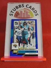 2022 Donruss Football James Robinson Jacksonville Jaguars Press Proof Blue #62
