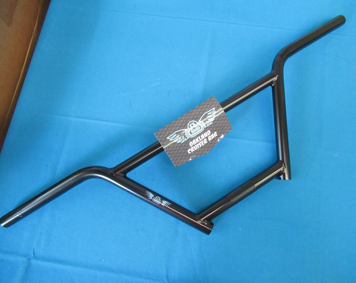 SE Racing BMX Oakland Cruiser 4 Piece Bicycle Handlebar in Black