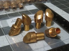 Lot of 6 TUFFALOY Spot Welding Male Cap Altered TD-25 Replacement Tip SE 3199