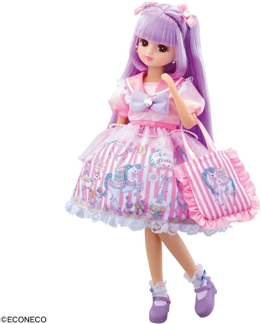 Takara Tomy Licca-chan Doll LD-14 Eco Cat Daisuki Licca-chan